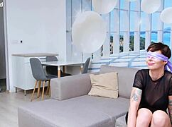 Birthday Thrill: Four Cocks Ravish Friend's Wife as Gift