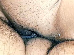 damn this closeup pussy gets slammed so hard she screams and cums with her young stud