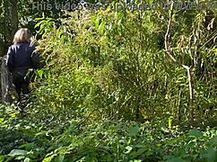 Stepmom Demands Stepsons Cock Attention in Outdoor Fuck