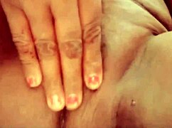 Big Cock Stretches Indian Wife's Shaved Pussy on Ranch