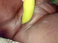 DesiBhabhi Fucks Brinjal Deep in Shaved Pussy Today!