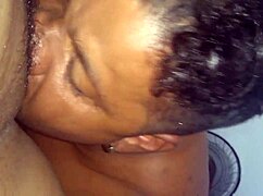 Chupando Buceta with Ebony Big Ass and Deepthroat Action
