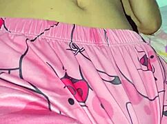 daddy check out my wet pijama on this curvy teen body wanna take it off