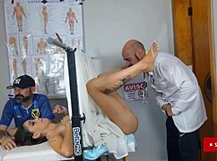 gynecologist sneaks fuck into cheating wife massage humiliating cuckold