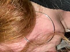 retro bbw queens slobber on massive bbc outdoors