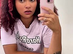 Curvy Latina Burps Farts Her Thick Massive Ass