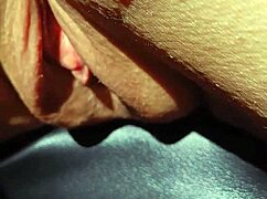 Horny Mature Exposes Huge Wet Pussy Lips