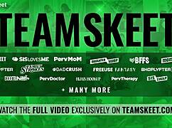 Czech slut in sneakers rides cock cowgirl then pussy licked in hotel room.