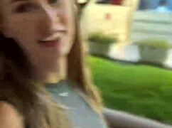 wanna see this perfect young babe in clear skies by blue water?