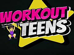 Gorgeous Fitness Babe Stretches Into Her Steamy Workout Routine