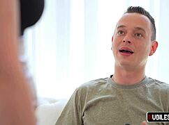 that shy petite blonde teen pornstar spreads for a deepthroat creampie fill-up