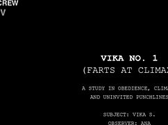 vika farts hard at her climax trailer