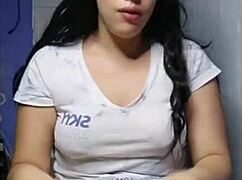 Naughty Teen Flashes Panties On Cam For Voyeur Thrill