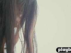 wanna see petite russian milf strip small tits outdoors?