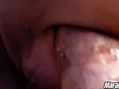 Hot Stepmom Slops On Monster Cock Deepthroat Swallow Cum Facial