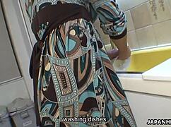 miwa nishiki next door housewife teases pov oral with big tits