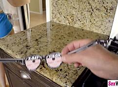 whoa dude slips on xray glasses peeping alexa grace's juicy big ass stepsis curves damn 😍🍑🔥 she shakes it wild