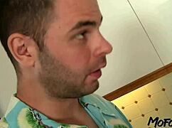 Her tiny tits bounce as daddy's monster cock stretches her tight holes for a messy facial