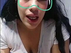 Naughty Teen Flashes Panties On Cam For Voyeur Thrill