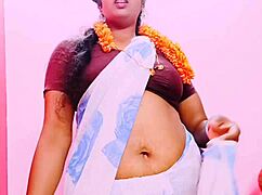 Indian Housewife Cheats on Husband Riding Father-in-Law Cowgirl with Dirty Telugu Talk