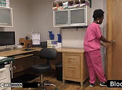 Rina Arem Nurse Vibrator Gape