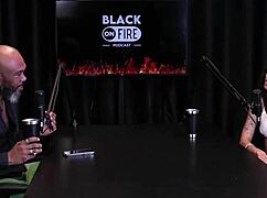 WATCH Bibi Hourani Flash Tits Tattoos Then Finger Ass While Craving Boquete On Sheer Red!