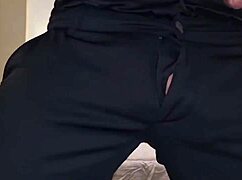 whoa, he explodes in elegant dress after endless handjob and cock sucking 😲🍆💦