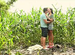 Sassy Mia's Corn Field Outdoor Fuck with Big Cock Doggystyle Teaser