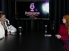 jhocy in sheer red lingerie prelims podcast with bia hot compilation of brazilian blonde swingers