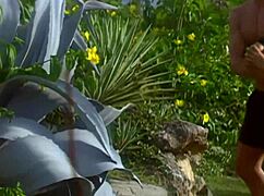 damn sexy brunette milf mommy takes deep anal assfucking bent over in lingerie heels