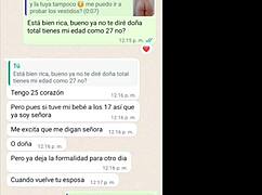 Stripping big ass milf Doña Mary after husband leaves