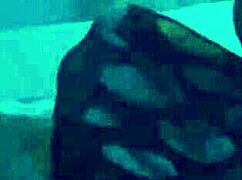 her sexy nylons wrap tight around cock for footjob bliss