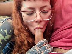 brazilian teen slut licks balls and big pussy lips for daddy's car quickie cumshot.