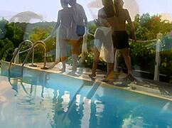 damn sexy brunette milf mommy takes deep anal assfucking bent over in lingerie heels