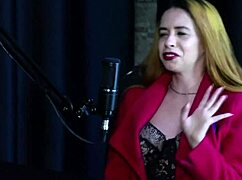 jhocy in sheer red lingerie prelims podcast with bia hot compilation of brazilian blonde swingers