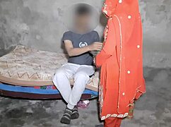 hot indian desi babe rides devar's big cock doggystyle