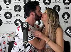 i get so hot interviewing roby bobbi before her spicy podcast room