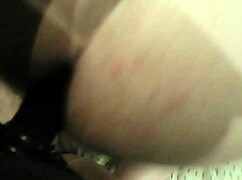 My boyfriend's perfect hole needs my strap-on pegging deep inside now