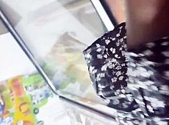 store skirt lift spy peek