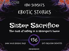 sister sacrifice teases your deepest erotic cravings in this audio
