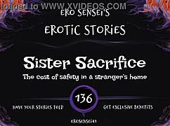 sister sacrifice teases your deepest erotic cravings in this audio