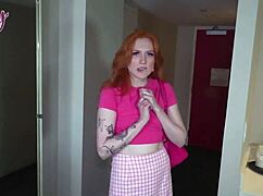 Babysitter Strawberry Fields creampied on vacation with boss Seth!
