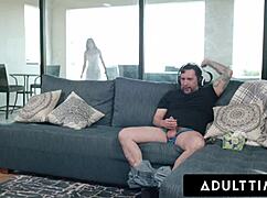 Curious PAWG Ritchie Fucked Rough by Step-Uncle, Facial Cum Blast