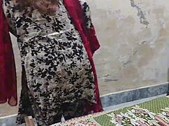 Beautiful horny maid gives sloppy deepthroat blowjob close up