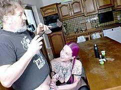 busty redhead milf hairy pussy fucked hard breakfast