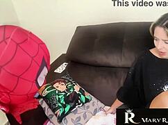 I Thought Spider-Man But Gave Ass to Venom's BBC Cumshot!