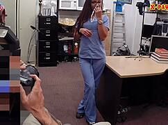 ever wonder what happens when a desperate nurse meets a monster cock patient?