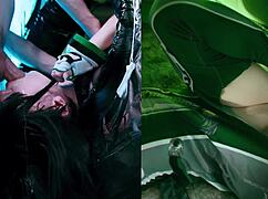 Stellar Blade Eve Takes Gloryhole Deepthroat Facial Cumshot