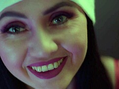 Naughty glasses milf pegs man rimjob domination strapon cumshot