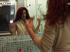 shower tease turns intriguing with sexy milf mom on xczech